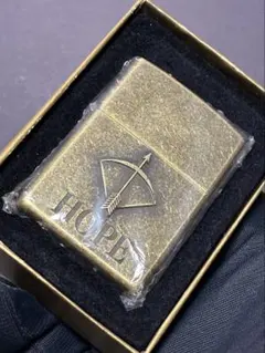 zippo ホープ ゴールド 限定品 特殊加工 ヴィンテージ 1999年製 - メルカリ