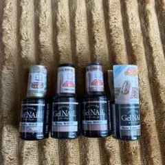 【新品】ジェルネイル　4色セット　ピンク系