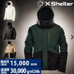 エックスシェルター(R)断熱α防水防寒ジャケット Lワークマン ブラック新品