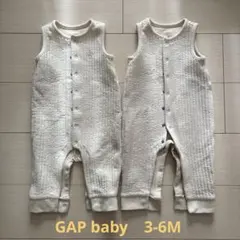 baby GAPノースリーブロンパース 2セット