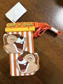 ディズニー チップとデール モバイルポシェット ストラップ付きのサムネイル