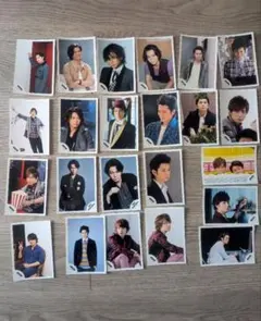 嵐　松本潤　公式写真86枚　ミニうちわ　グッズセット