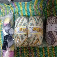 Opal Aquarell & Schoppel Boots 毛糸セット