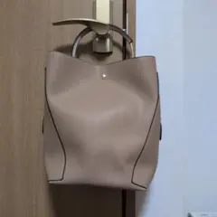 ロデスコ　ショルダーバック　2WAY　ベージュ