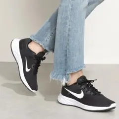 NIKE REVOLUTION6 DC9001 25.5cm 黒 Black
