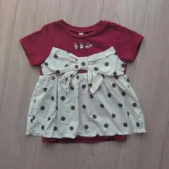 アプレレクール　ディズニー　ミニーちゃんTシャツ