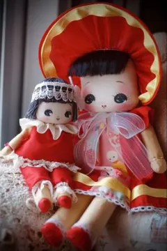 購入済みです。昭和レトロ文化人形三姉妹 - メルカリ