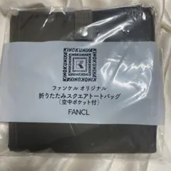 未開封/ファンケル紀伊国屋折りたたみスクエアトートバッグのサムネイル
