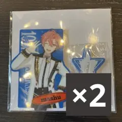 久遠舞珠 アクスタ アクリルスタンド メロアス デビュー 缶バッジ