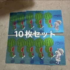 集英社 ナツコミ ワンピース メタキラカード 10枚 - メルカリ