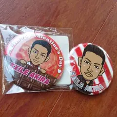 缶バッジ 缶バッチ EXILE THE SECOND AKIRA