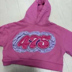 《早い者勝ち》しなこ×WEGO ピンク パーカー 475 ロゴ入り Sサイズ
