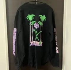XLARGE 長袖カットソー ブラック バックプリント