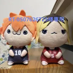 ハイキュー!! 日向翔陽 孤爪研磨 ぬいぐるみ マスコット