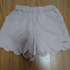 プティマイン　ベージュ ショートパンツ