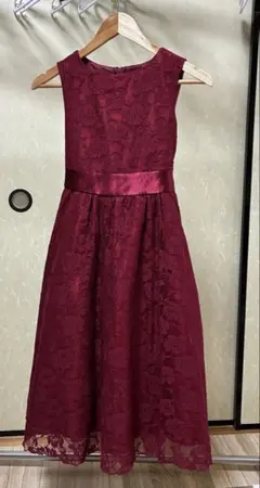 キャサリンコテージ☆150☆バーガンディ ドレス