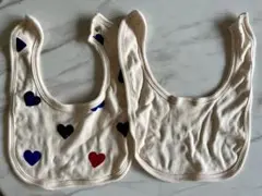 プチバトー　美品　スタイ 2枚セット