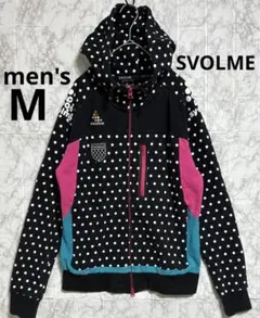 SVOLME スボルメ ジップパーカー　綿100% メンズ　M