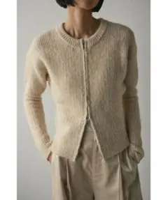 スタイルミキサー　フラッフィージップニットガーデ