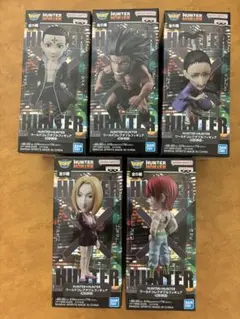 HUNTER×HUNTER ワーコレフィギュア-幻影旅団-5体セット