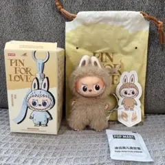 ラブブ LABUBU PIN FOR LOVE イニシャル 【B】