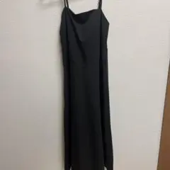 UNIQLO キャミソールワンピース ネイビー L
