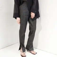 CITY SHOP DENIM SLIT PANTS 38のサムネイル