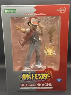 ポケットモンスター レッド with ヒトカゲ 1/8フィギュア コトブキヤ