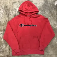 00s Champion チャンピオン リバースウィーブ スウェットパーカー 赤