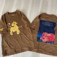 ディズニー ライオンキング シンバ ムファサ Tシャツ ペア