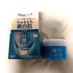 【１回使用・残量ほぼ満タン】ロート製薬 肌ラボ 白潤 薬用美白ジェル 100gのサムネイル