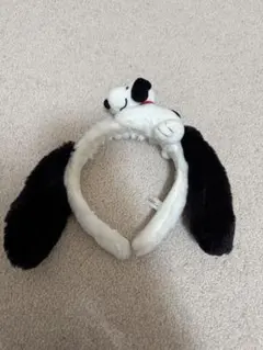 スヌーピーカチューシャ(耳に針金入り)⚠️値下げ希望承ります