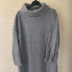 匿名/ショコラフィネローブ　ロングワンピース　Free グレー　春