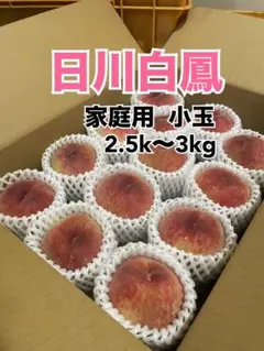 桃　日川白鳳　家庭用小玉　2.5〜3kgのサムネイル