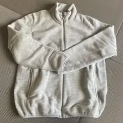 UNIQLO フリースジャケット M ライトグレー