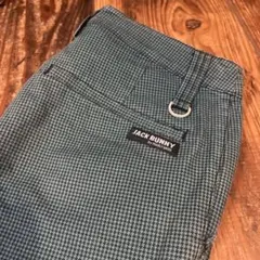 JACK BUNNY チェック柄 スリムフィットパンツ