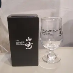 【山崎蒸溜所限定】モルトウイスキー180ml＆テイスティンググラス　未開封セット 山崎蒸溜所限定】モルトウイスキー180ml＆テイスティンググラス