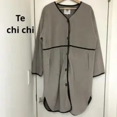 Te chi chi ミドル丈コート　ベージュ