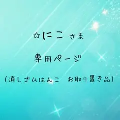 ⭐︎にこさま専用ページ