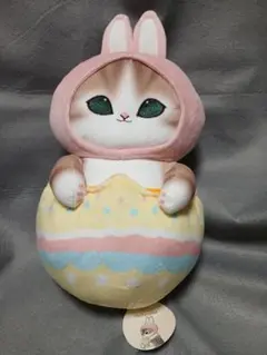 モフサンド　イースターにゃんBIGぬいぐるみ