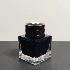 モンブラン ENCRE BLUE インク ガラスボトル 限定品 ブルー 青のサムネイル