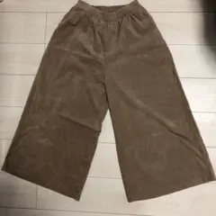 コーデュロイスカーチョ ベージュ