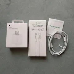 【新品未使用】Apple 20W Power Adapter＋充電ケーブル