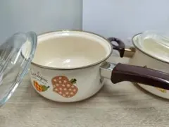 新品未使用　EJIRYエジリー 片手鍋 　レトロのサムネイル