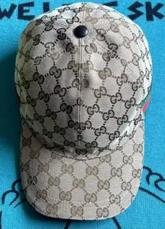 Gucci GGパターンキャップベージュ モノグラム キャップ