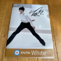 羽生結弦 複製サイン入り クリアファイル　2枚　非売品　おまけつきのサムネイル