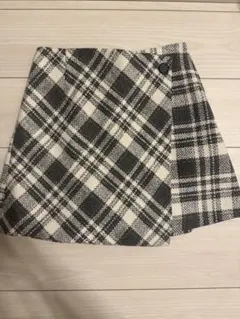 LILY BROWN インパン付きチェック柄タイトスカート