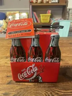 【タグ付き】コカコーラ 6パック ランチティン 缶ケース 90s00s