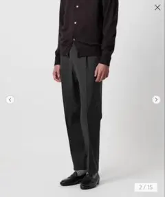 UNITED ARROWS＜SOVEREIGN＞ハーフギャザーイージースラックスのサムネイル