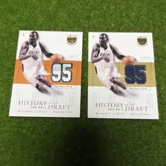 NBA03-04 マイケル・フィンリー ジャージカード2枚